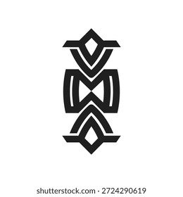 o logotipo é o monograma U M W A. Único e elegante.
