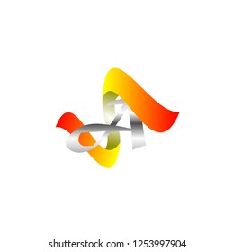 A logo  Monogram Logo vector design