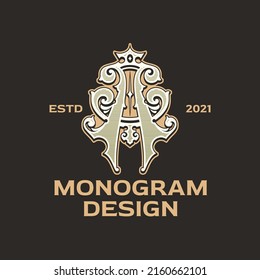 Monogram Vintage Ein Sieger