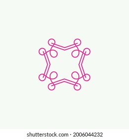 Logo monoline for beauty brands