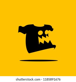 logo monster yellow silhouette 