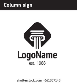logo monument variant with monochrome