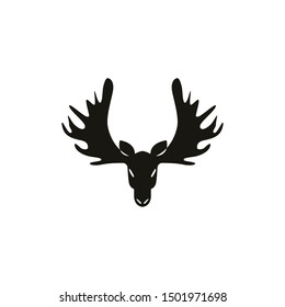 Logo Moose  logotype vector icon eps,10