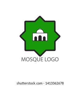 
the logo of the mosque building