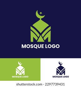 A logo for a mosque that says'mosque '