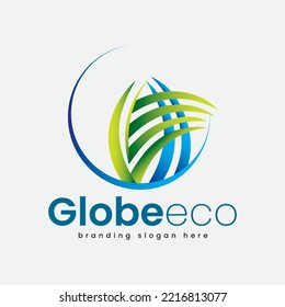 Logo Is Mostly Focusing Here The Global Green Atmosphere, Globally Garden Scenario, Organic Eco Management And World Environmental Peace And Happiness.