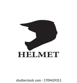 logo motorcycle helmet symbol template