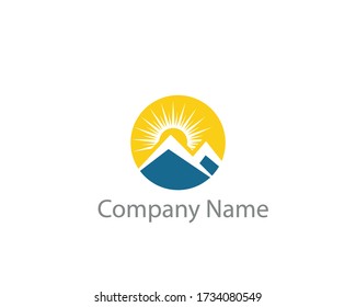 Sun Solar Energy Logo Design Template Stock Vector (Royalty Free ...