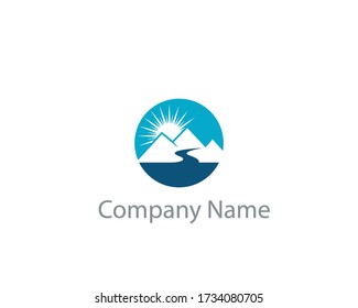 a logo of the mountain