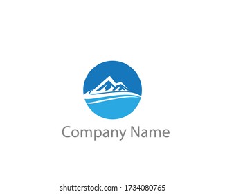 a logo of the mountain