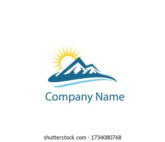 a logo of the mountain