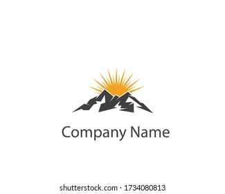 a logo of the mountain
