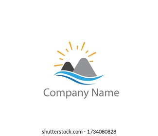 a logo of the mountain