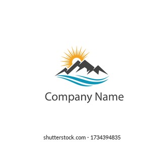 a logo of the mountain
