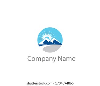 a logo of the mountain