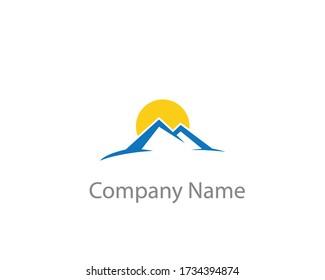 a logo of the mountain