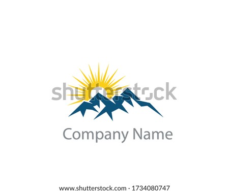 a logo of the mountain