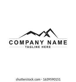logo mountain, adventure ,expedition vector