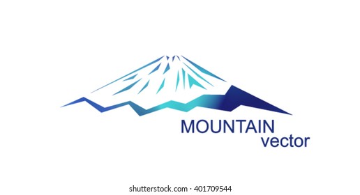 Logo mountain (Fuji). 
