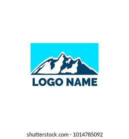 Logo mountain , mountains. The logo for the company associated with mountains