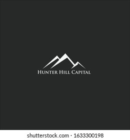 Logo mountain simple for your company