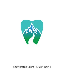 logo mountain and tooth for inspiration