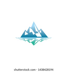 logo mountain vector for inspiration