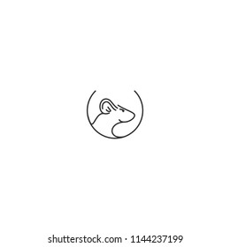 logo mouse abstract