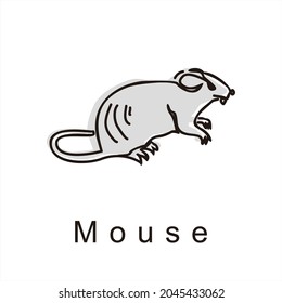 logo mouse smart and elegant