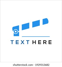 Logo movie multimedia design modern simple