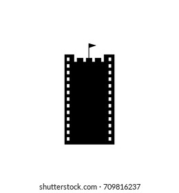 logo of the movie tower vector eps 10