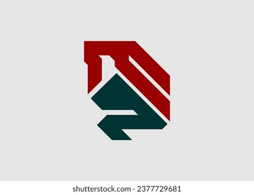 logo mp letter company name