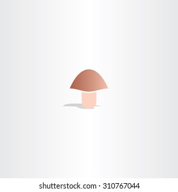 logo mushroom vector icon symbol design