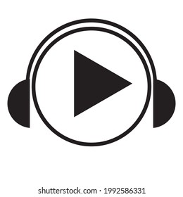 Logo music player vector png