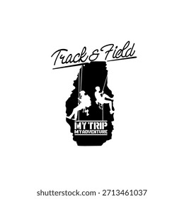 logo my trip my adventure vector