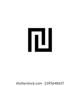 Logo n initial n company group brokers corporate family