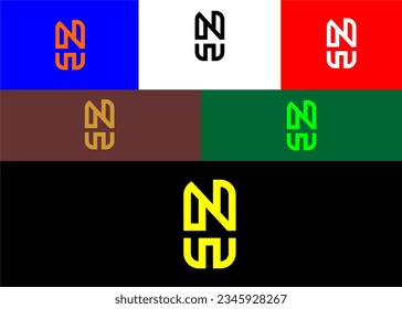 Logo N initial elegant minimalistic monogram icon vector template
