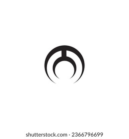 Logo in der ersten n-vektor-Illustration