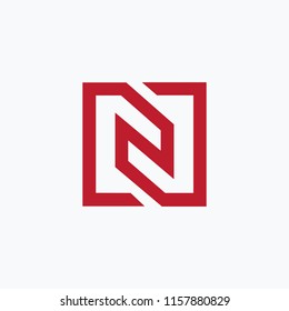 logo N vector, alphabet icon illustrator EPS 10