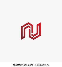 logo N vector, icon N concept, alphabet logo vector