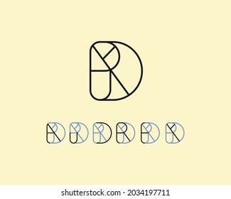 logo name Audrey usable design for private logo, business name card web icon, social media icon