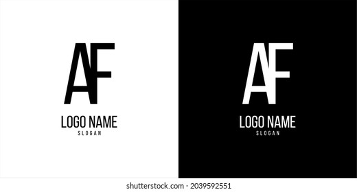 NOMBRE DEL LOGO INICIALES NEGRO Y BLANCO 