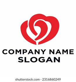 Logo Name Slogan, Logo Illustration, simple logo design company, template, corner, free Logo Design Template