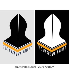 Logo in the name of the unknown knight