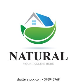 Logo Natural Icon Element Template Design Logos