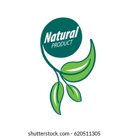 Logo Natural Product Stock Vector (Royalty Free) 620511305 | Shutterstock