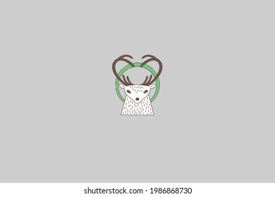 Logo for natural protection or products from Iceland