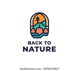 Un logotipo con un tema natural puede utilizarse como logotipo para un club o institución de amantes de la naturaleza