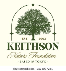 a logo for a nature foundation