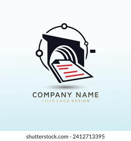 Logo for a newsletter about data